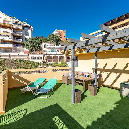 Malagasuite Beautiful Pool & Parking * 토레몰리노스